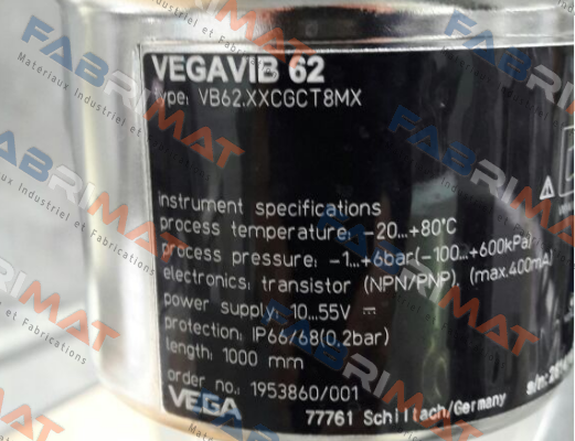 VEGAVIB 62 / VB62.XXCGCT8MX Vega