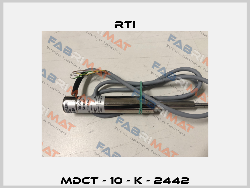 MDCT - 10 - K - 2442 Rti