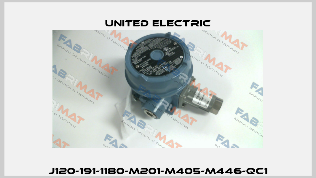 J120-191-1180-M201-M405-M446-QC1 United Electric