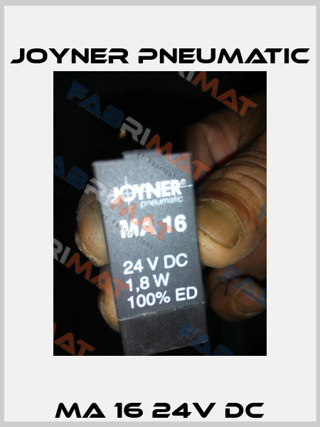 MA 16 24V DC Joyner Pneumatic