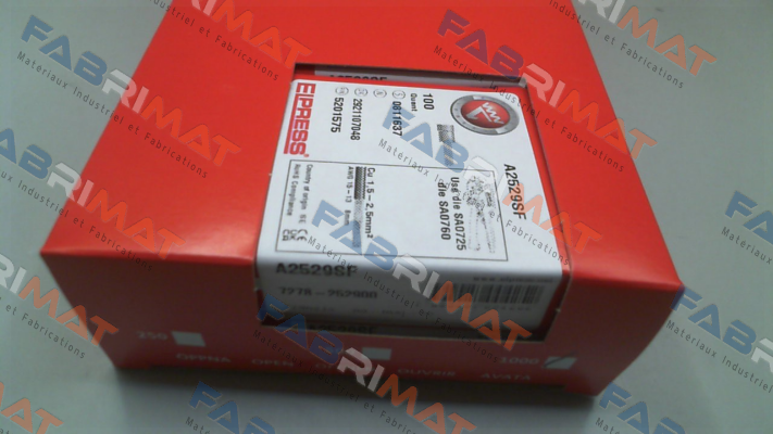 p/n: 7278-252900, Type: A2529SF Elpress