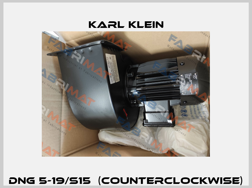 DNG 5-19/S15  (counterclockwise) Karl Klein