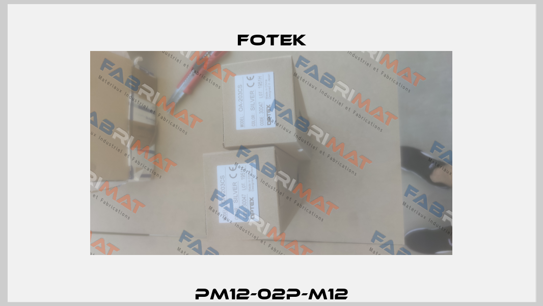 PM12-02P-M12 Fotek