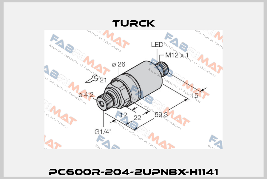 PC600R-204-2UPN8X-H1141 Turck