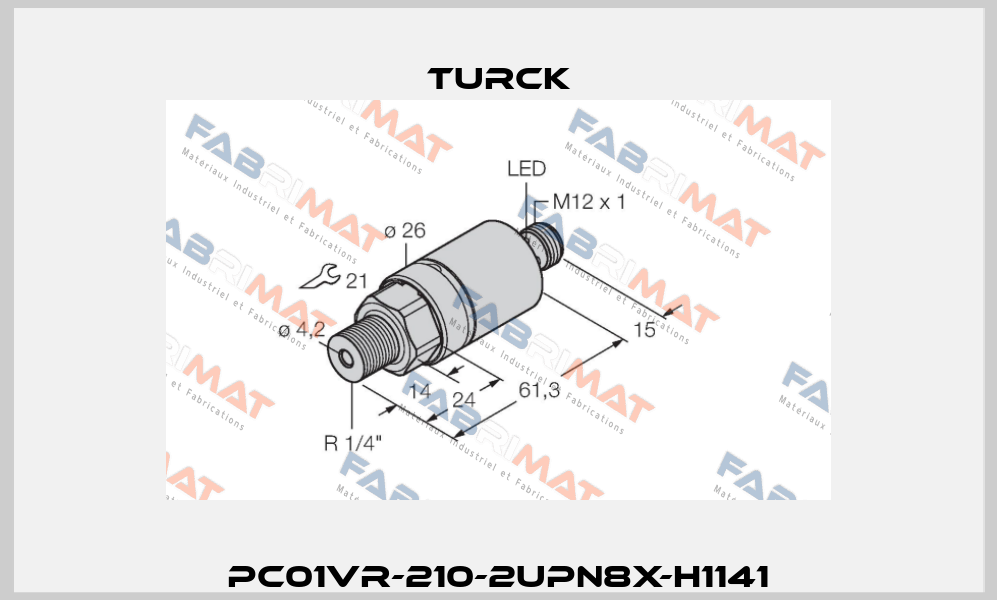 PC01VR-210-2UPN8X-H1141 Turck