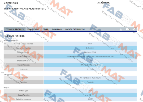AK1/AP-2HAN Micro Detectors / Diell (now Datasensing)
