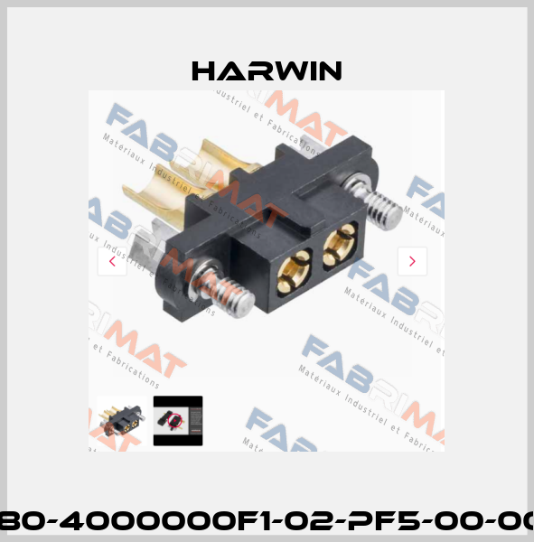 M80-4000000F1-02-PF5-00-000 Harwin