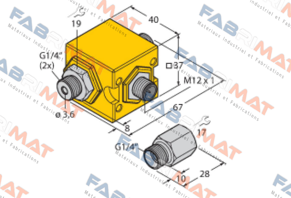 FCIC-G1/4A4P-LIL-H1141/2.0 Turck