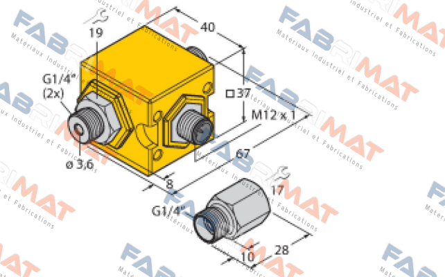 FCIC-G1/4A4P-PL-H1141/2.0 Turck