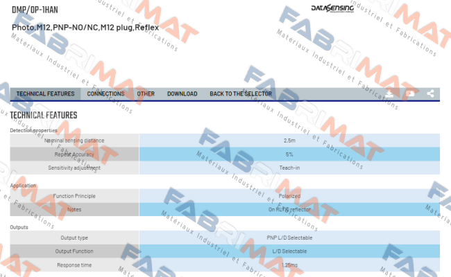 DMP/0P-1HAN Micro Detectors / Diell (now Datasensing)