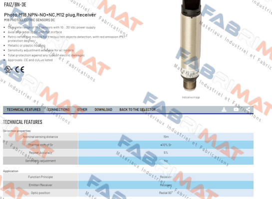 FAIZ/BN-3E Micro Detectors / Diell (now Datasensing)
