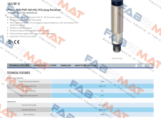 FAIZ/BP-1E Micro Detectors / Diell