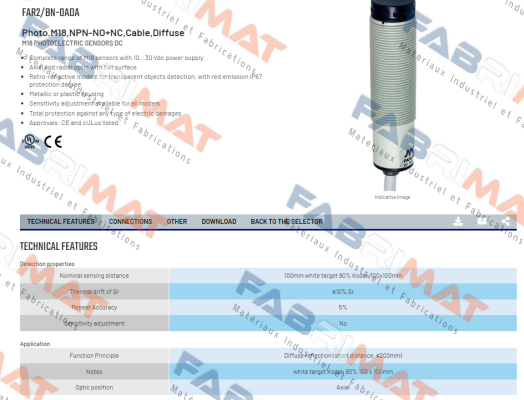 FAR2/BN-0ADA Micro Detectors / Diell (now Datasensing)