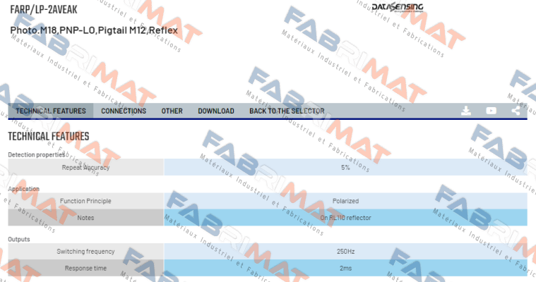 FARP/LP-2AVEAK Micro Detectors / Diell (now Datasensing)