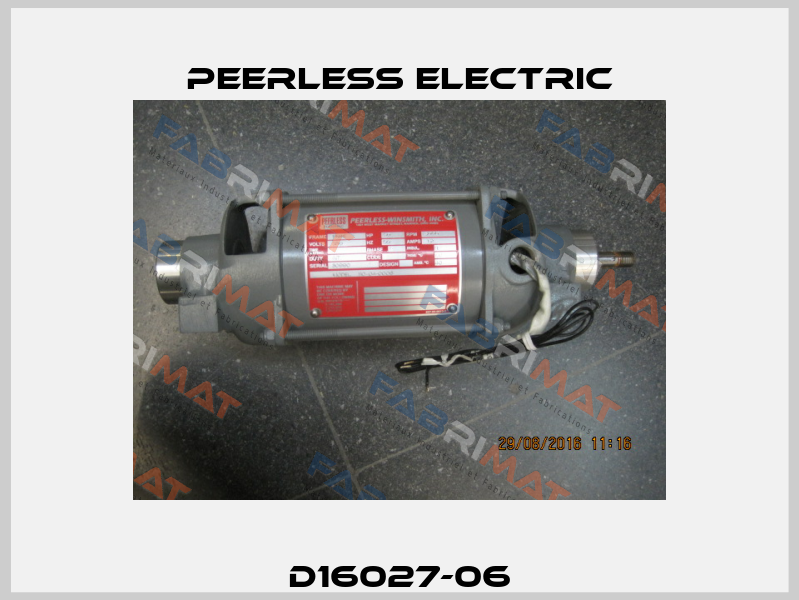 D16027-06 Peerless Electric