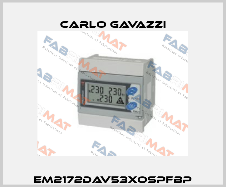 EM2172DAV53XOSPFBP Carlo Gavazzi