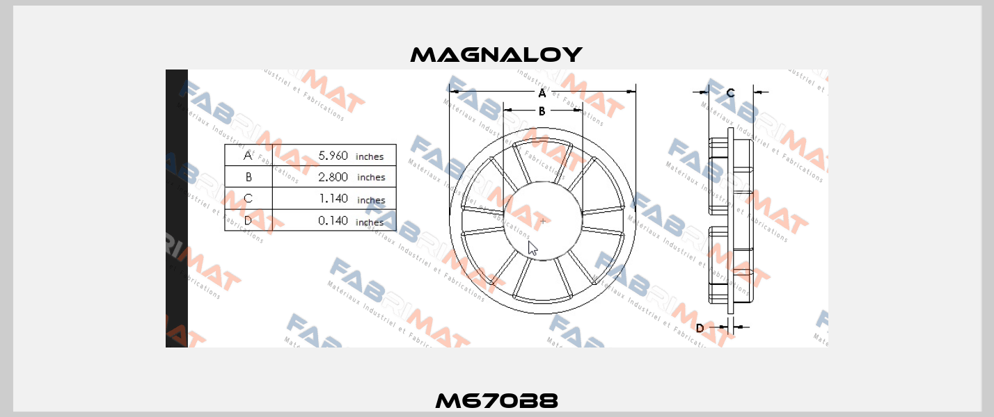 M670B8 Magnaloy