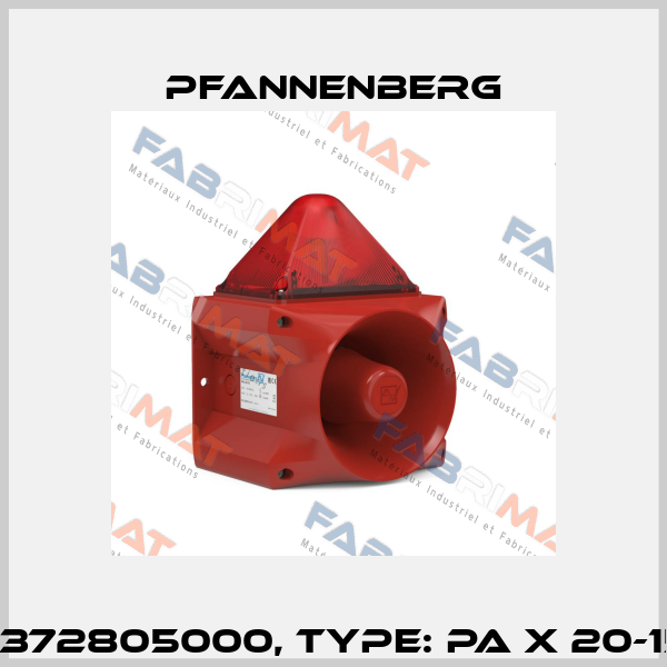 Art.No. 23372805000, Type: PA X 20-15 24 DC RO Pfannenberg