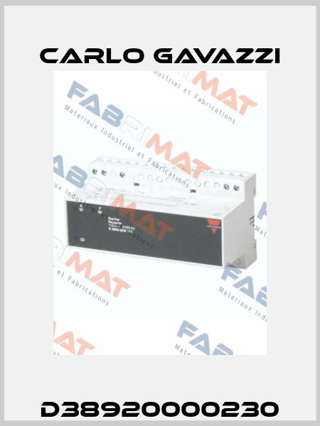 D38920000230 Carlo Gavazzi