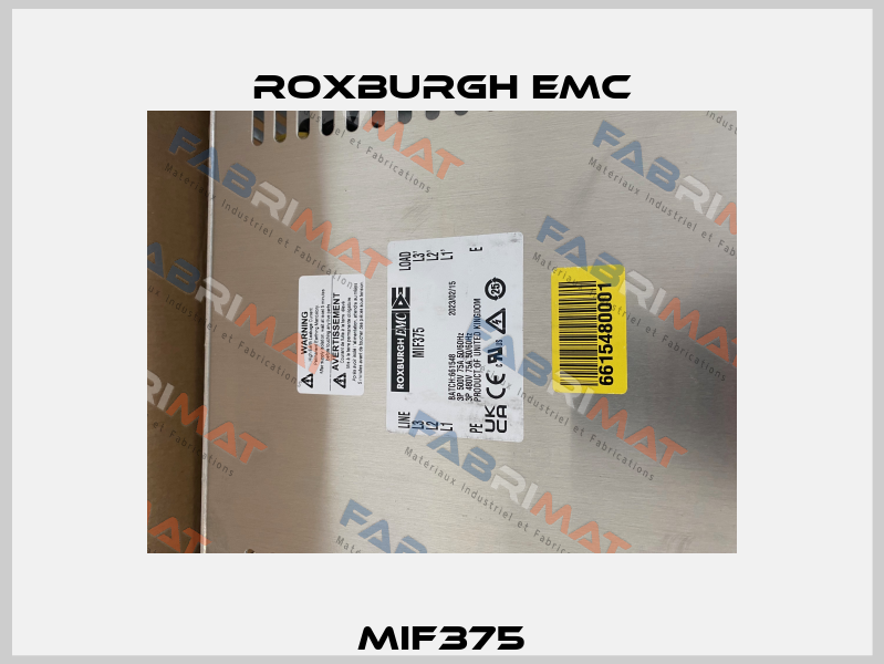 MIF375 Roxburgh EMC