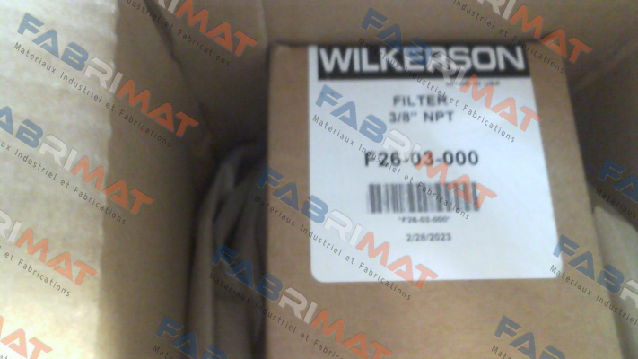 F26-03-000 Wilkerson