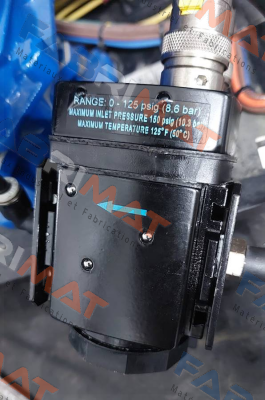 24 bar volt step pressure valve 0-125 psig ( 8.6 bar) Wilkerson
