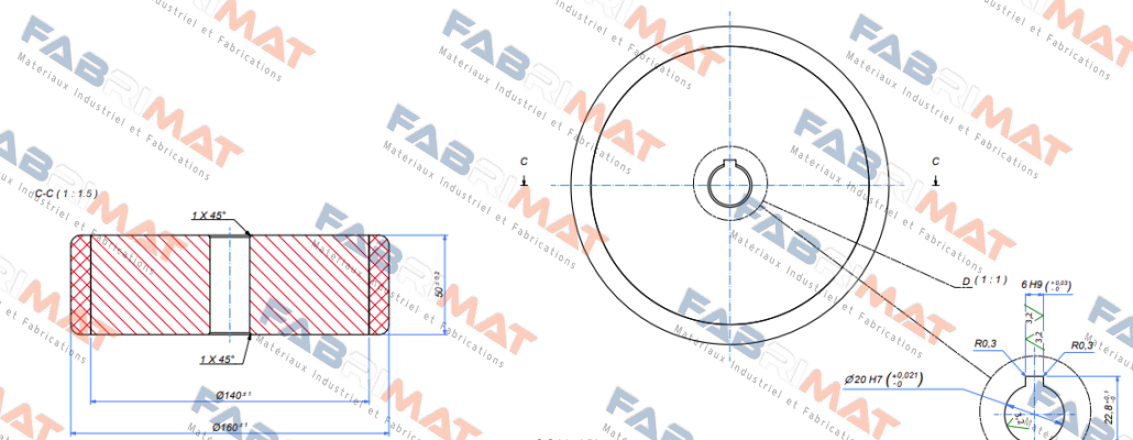 FTB 160X50 (20X50) Tente