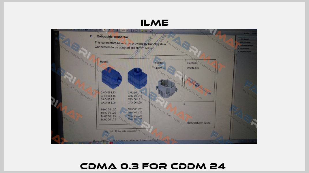 CDMA 0.3 FOR CDDM 24  Ilme