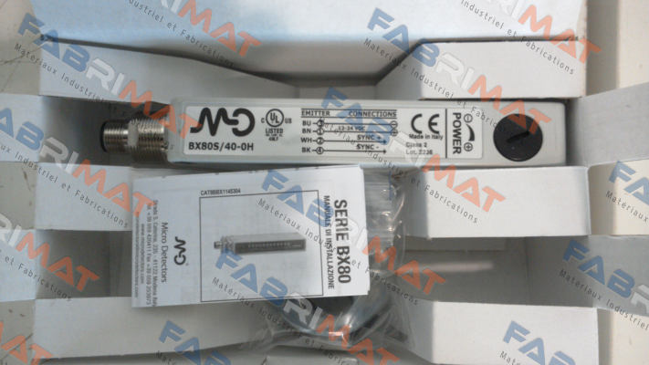 BX80S/40-0H Micro Detectors / Diell (now Datasensing)