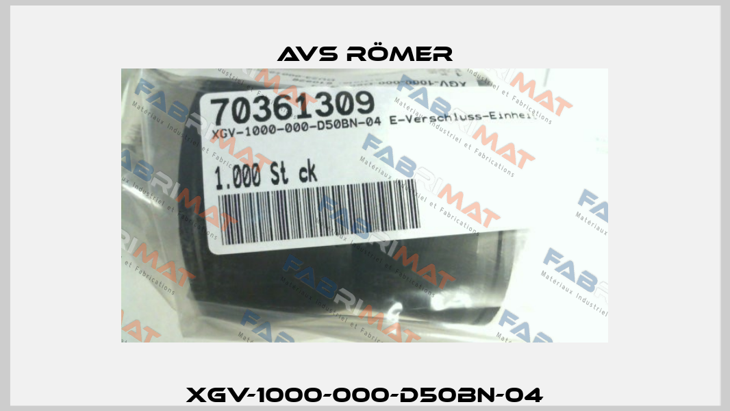 XGV-1000-000-D50BN-04 Avs Römer