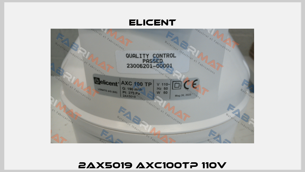 2AX5019 AXC100TP 110V Elicent