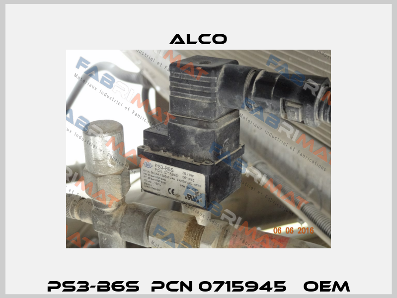 PS3-B6S  PCN 0715945   OEM Alco