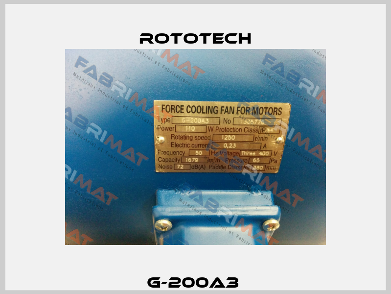 G-200A3  Rototech