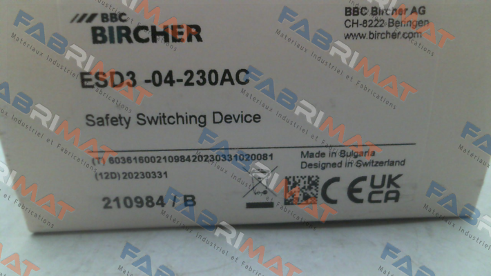 ESD3-04-230AC Bircher