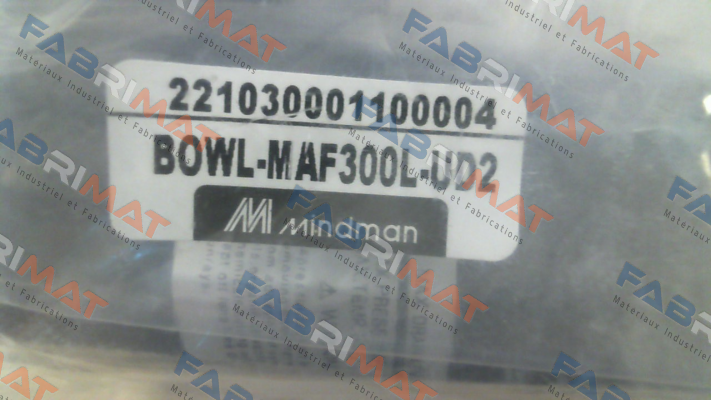 BOWL-MAF300L-UD2 Mindman