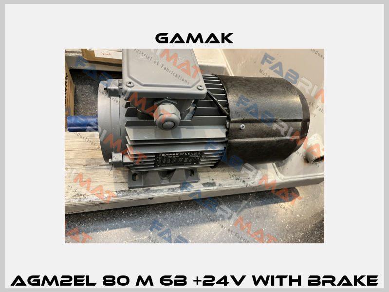 AGM2EL 80 M 6b +24v with brake Gamak