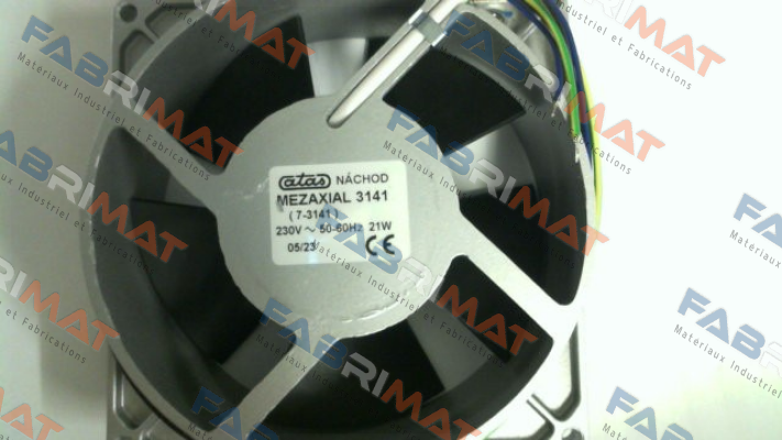 Axial fan Mezaxial 3141 MEZ Nachod-ATAS