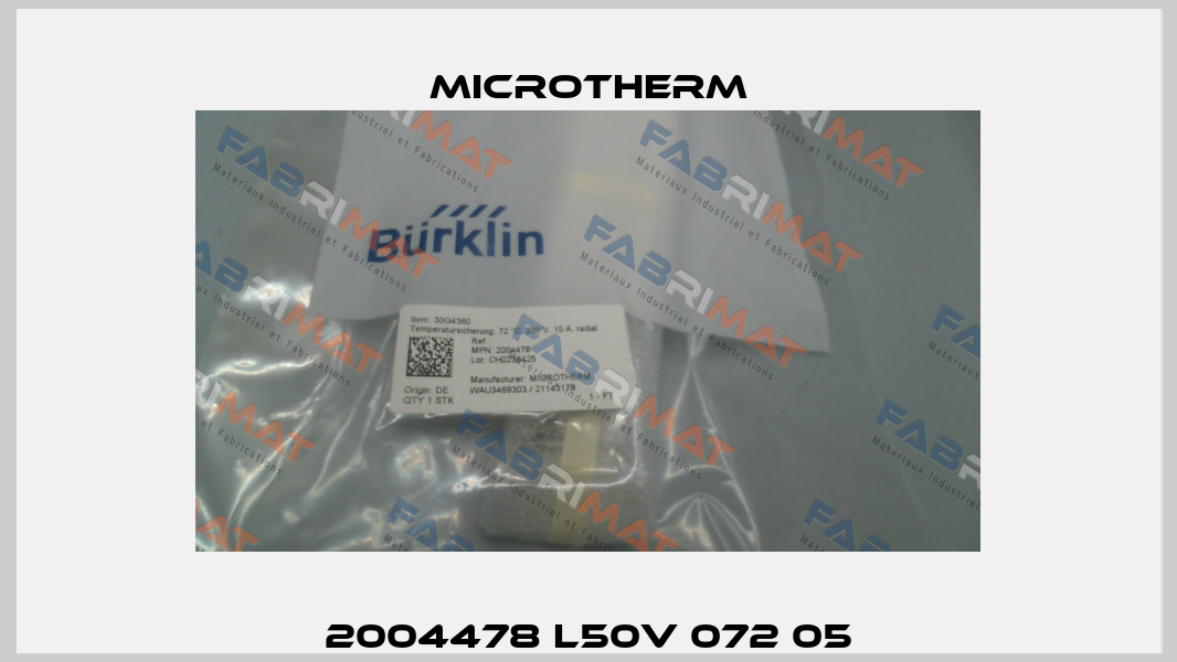 2004478 L50V 072 05 Microtherm