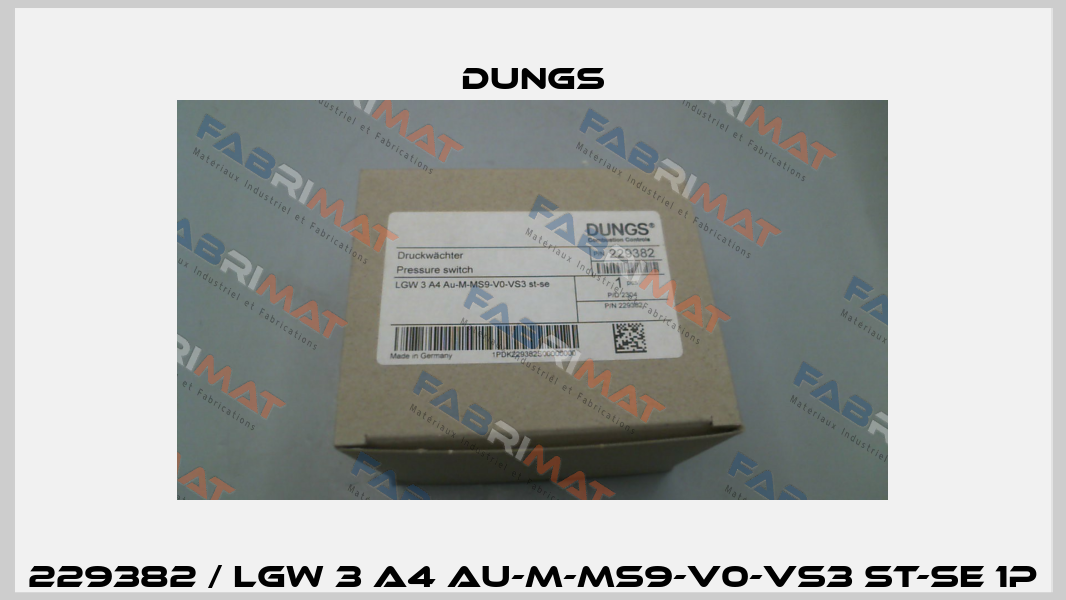 229382 / LGW 3 A4 Au-M-MS9-V0-VS3 st-se 1P Dungs