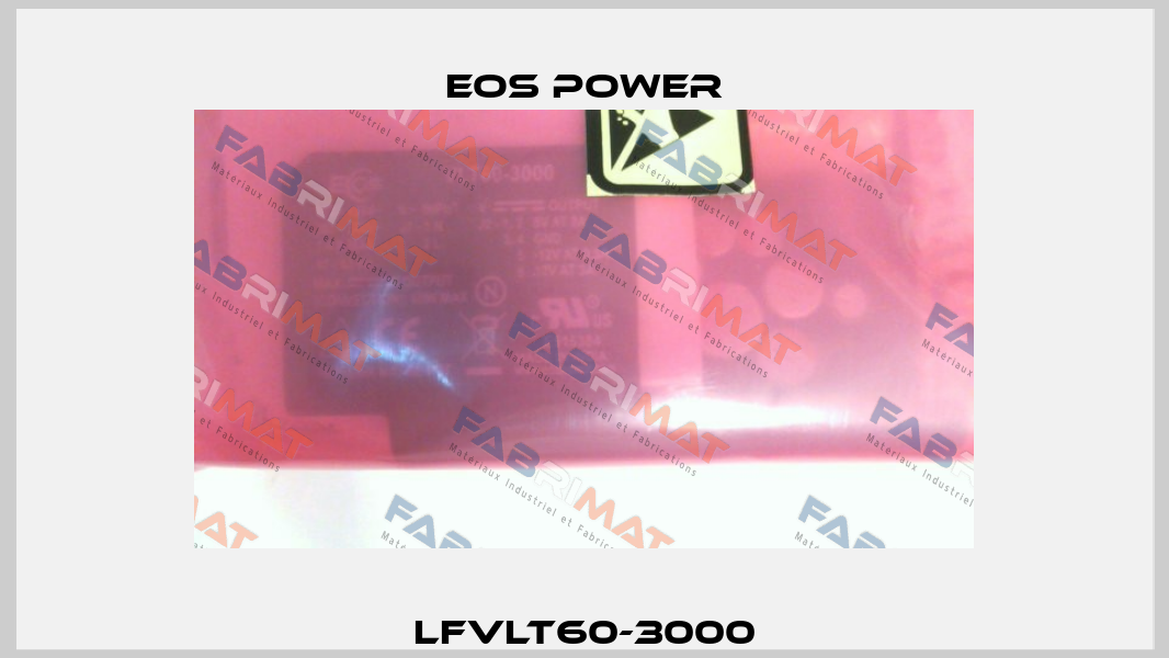 LFVLT60-3000 EOS Power