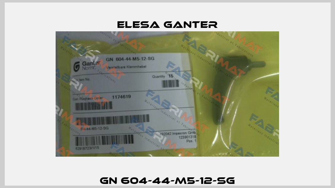 GN 604-44-M5-12-SG Elesa Ganter