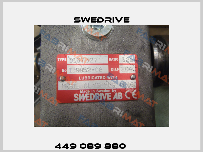 449 089 880         Swedrive