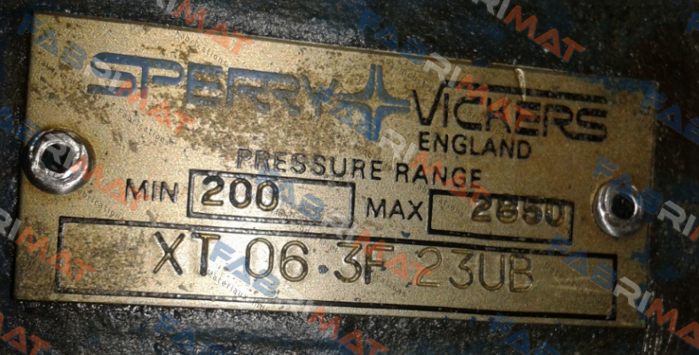 XT 06 3F 23UB  Vickers (Eaton)