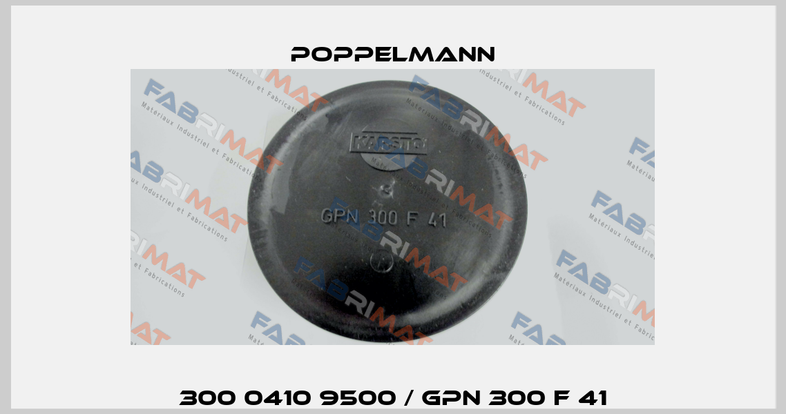 300 0410 9500 / GPN 300 F 41 Poppelmann
