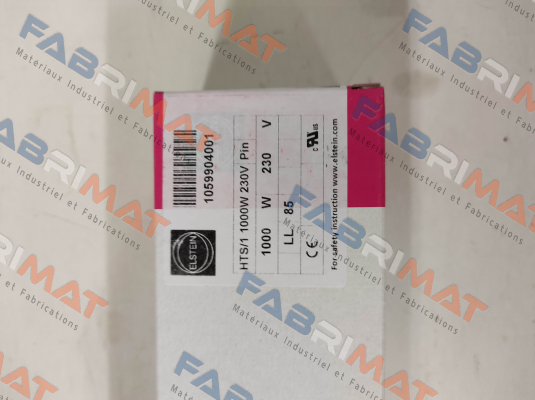 HTS/1 1000 W 230 V Elstein