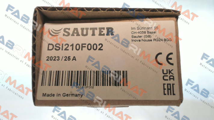 DSI210F002 Sauter