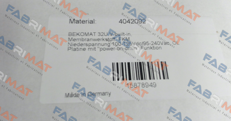 BEKOMAT 32U V built-in,  4042092 Beko